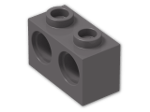 LEGO® Stein: Technic Brick 1 x 2 with Holes 32000 | Farbe: Dark Stone Grey
