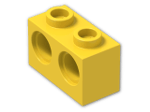 LEGO® Brick: Technic Brick 1 x 2 with Holes 32000 | Color: Bright Yellow