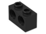 LEGO® Brick: Technic Brick 1 x 2 with Holes 32000 | Color: Black