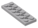 LEGO® Brick: Technic Plate 2 x 6 with Holes 32001 | Color: Medium Stone Grey
