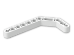 LEGO® Stein: Technic Beam 3 x 3.8 x 7 Liftarm Bent 45 Double 32009 | Farbe: White