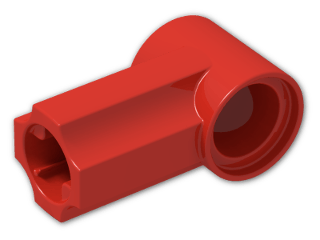 LEGO® Brick: Technic Angle Connector #1 32013 | Color: Bright Red