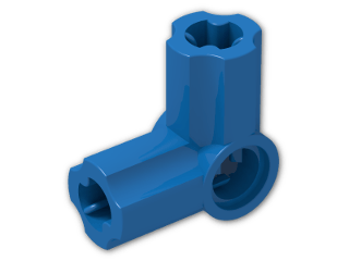 LEGO® Stein: Technic Angle Connector #6 (90 degree) 32014 | Farbe: Bright Blue
