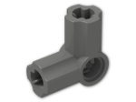 LEGO® Brick: Technic Angle Connector #6 (90 degree) 32014 | Color: Dark Grey