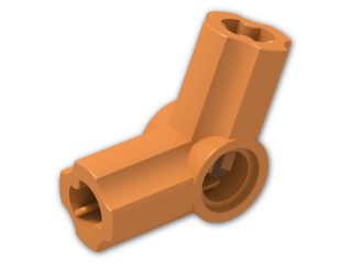 LEGO® Brick: Technic Angle Connector #5 (112.5 degree) 32015 | Color: Bright Orange