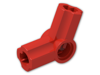 LEGO® Stein: Technic Angle Connector #5 (112.5 degree) 32015 | Farbe: Bright Red