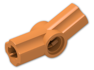 LEGO® Brick: Technic Angle Connector #3 (157.5 degree) 32016 | Color: Bright Orange