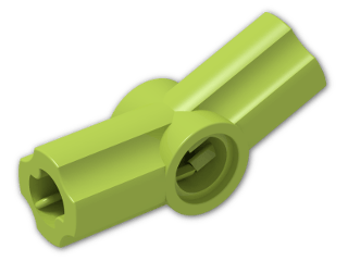 LEGO® Brick: Technic Angle Connector #3 (157.5 degree) 32016 | Color: Bright Yellowish Green