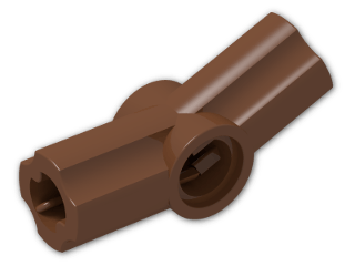 LEGO® Brick: Technic Angle Connector #3 (157.5 degree) 32016 | Color: Reddish Brown