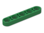 LEGO® Stein: Technic Beam 5 x 0.5 32017 | Farbe: Dark Green