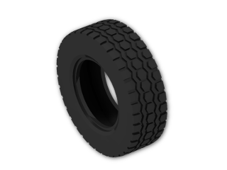 LEGO® Stein: Tyre 20/ 64 x 37 S 32019 | Farbe: Black