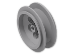 LEGO® Stein: Wheel Rim 18 x 37 with 6 Pegholes and Long Axle Bush 32020 | Farbe: Medium Stone Grey