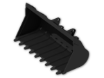 LEGO® Stein: Technic Excavator Bucket 18 x 10 32030 | Farbe: Black