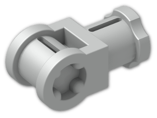 LEGO® Stein: Technic Connector (Axle/Bush) 32039 | Farbe: Silver flip/flop