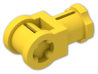 LEGO® Brick: Technic Connector (Axle/Bush) 32039 | Color: Bright Yellow