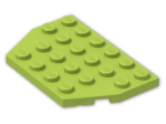 LEGO® Brick: Plate 4 x 6 without Corners 32059 | Color: Bright Yellowish Green