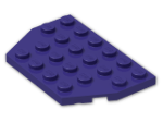 LEGO® Brick: Plate 4 x 6 without Corners 32059 | Color: Medium Lilac
