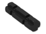 LEGO® Stein: Technic Axle 2 Notched 32062 | Farbe: Black