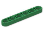LEGO® Brick: Technic Beam 6 x 0.5 32063 | Color: Dark Green