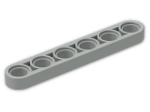 LEGO® Stein: Technic Beam 6 x 0.5 32063 | Farbe: Grey