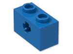 LEGO® Stein: Technic Brick 1 x 2 with Axlehole Type 2 32064b | Farbe: Bright Blue