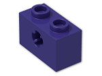 LEGO® Stein: Technic Brick 1 x 2 with Axlehole Type 2 32064b | Farbe: Medium Lilac