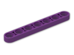 LEGO® Brick: Technic Beam 7 x 0.5 32065 | Color: Bright Violet