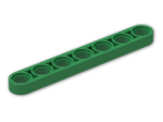 LEGO® Stein: Technic Beam 7 x 0.5 32065 | Farbe: Dark Green