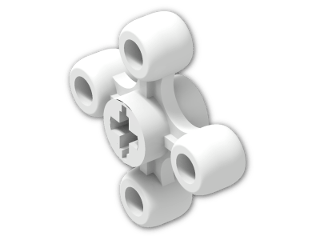 LEGO® Stein: Technic Gear 4 Knob 32072 | Farbe: White