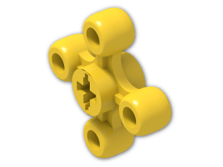 LEGO® Brick: Technic Gear 4 Knob 32072 | Color: Bright Yellow