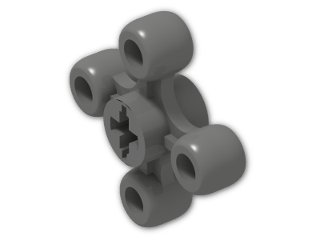 LEGO® Stein: Technic Gear 4 Knob 32072 | Farbe: Dark Grey