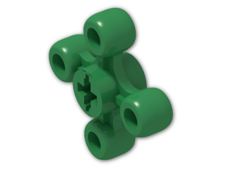 LEGO® Brick: Technic Gear 4 Knob 32072 | Color: Dark Green