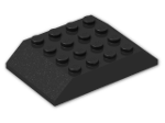 LEGO® Brick: Slope Brick 45 6 x 4 Double 32083 | Color: Black