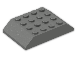 LEGO® Brick: Slope Brick 45 6 x 4 Double 32083 | Color: Dark Grey