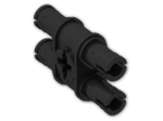 LEGO® Brick: Technic Pin 3L Double with Axlehole 32138 | Color: Black