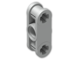LEGO® Stein: Technic Cross Block 1 x 3 (Axle/Pin/Axle) 32184 | Farbe: Silver flip/flop