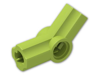LEGO® Brick: Technic Angle Connector #4 (135 degree) 32192 | Color: Bright Yellowish Green