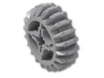 LEGO® Brick: Technic Gear 20 Tooth Double Bevel 32269 | Color: Medium Stone Grey