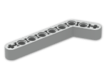 LEGO® Stein: Technic Beam 3 x 7 Liftarm Bent 53.13 32271 | Farbe: Silver flip/flop