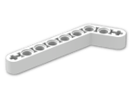 LEGO® Brick: Technic Beam 3 x 7 Liftarm Bent 53.13 32271 | Color: White