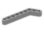 LEGO® Stein: Technic Beam 3 x 7 Liftarm Bent 53.13 32271 | Farbe: Silver Metallic