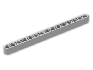LEGO® Stein: Technic Beam 15 32278 | Farbe: Silver flip/flop