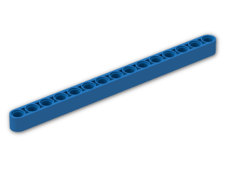 LEGO® Stein: Technic Beam 15 32278 | Farbe: Bright Blue