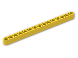 LEGO® Brick: Technic Beam 15 32278 | Color: Bright Yellow