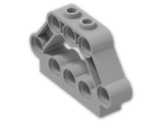 LEGO® Stein: Technic Brick 5 x 3 x 1 with 8 Pegholes and 2 Studs 32333 | Farbe: Medium Stone Grey