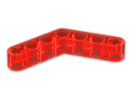 LEGO® Brick: Technic Beam 4 x 4 Liftarm Bent 53.13 32348 | Color: Transparent Fluorescent Reddish Orange