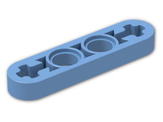 LEGO® Stein: Technic Beam 4 x 0.5 Liftarm 32449 | Farbe: Medium Blue