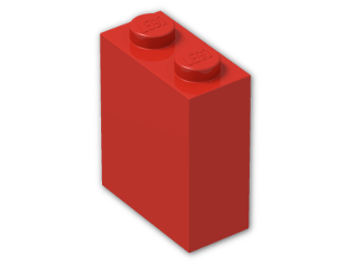 LEGO® Stein: Brick 1 x 2 x 2 with Inside Axleholder 3245b | Farbe: Bright Red