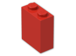 LEGO® Brick: Brick 1 x 2 x 2 with Inside Axleholder 3245b | Color: Bright Red