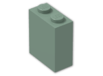 LEGO® Stein: Brick 1 x 2 x 2 without Understud 3245c | Farbe: Sand Green